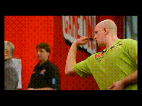 マイケル・ヴァン・ガーウェンのスローGIF