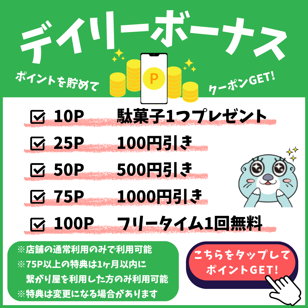 デイリーボーナス